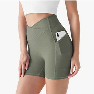 3/$21 Desol 4" Yoga Bike Shorts Fits M